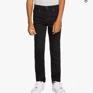Levi's Boys' 510 Skinny Fit Jeans, Black, Size 16 28x28